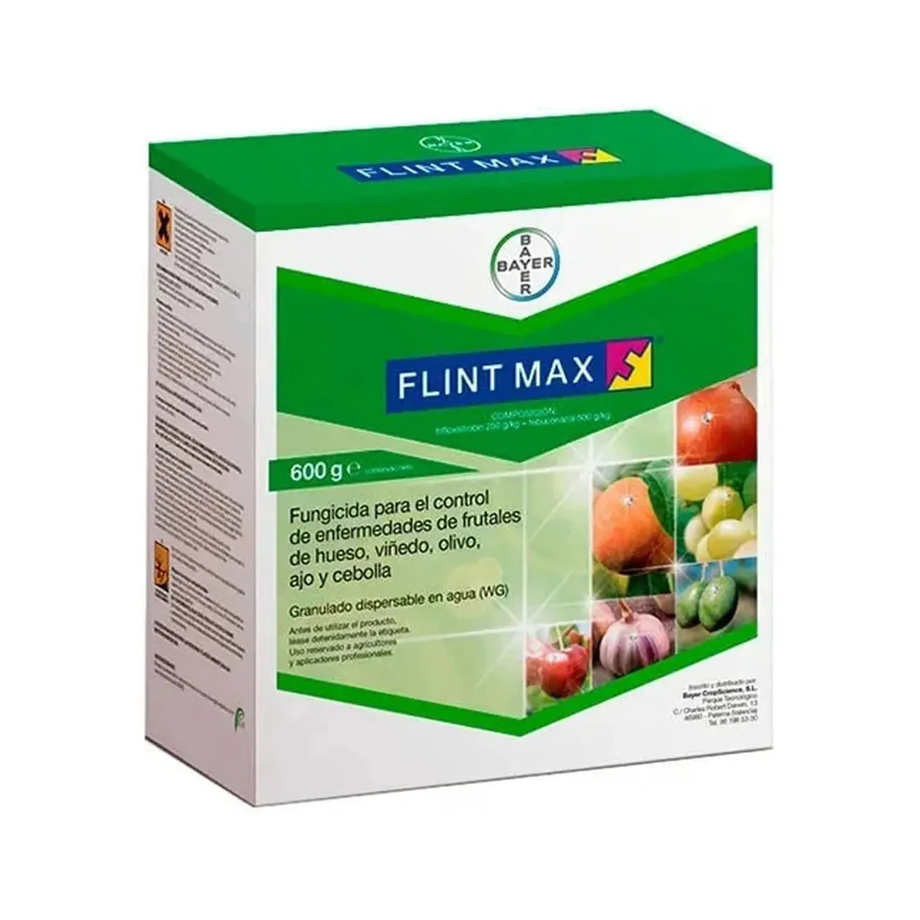 Flint Max - Fungicida sistemico e mesostemico per olivo, vite da vino, fruttiferi e orticole