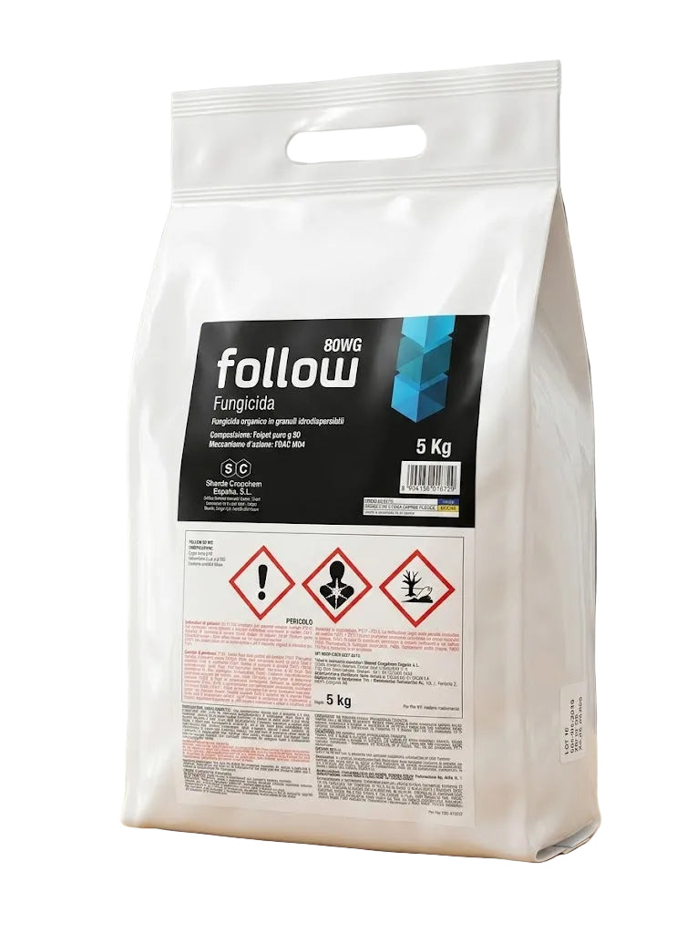 FOLLOW 80 WG Sharda Fungicida a base di Folpet puro all'80%