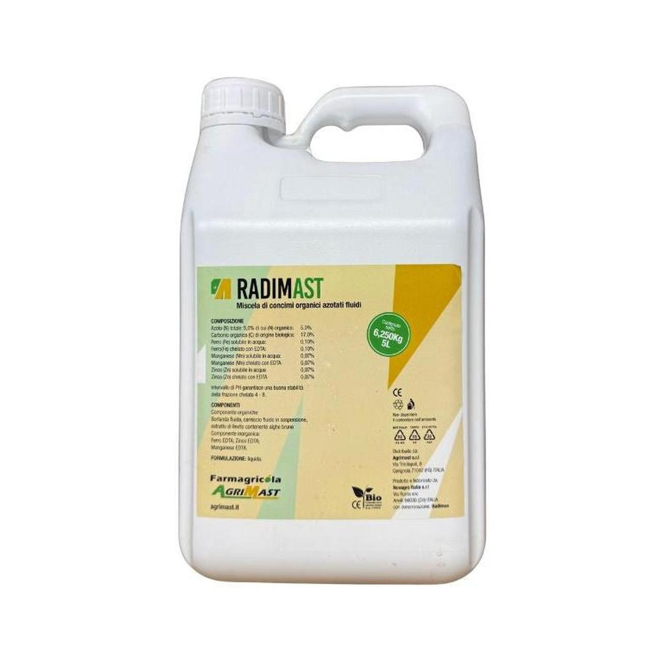 Radi Mast fertilizzante organico a base di sostanze biologicamente attive