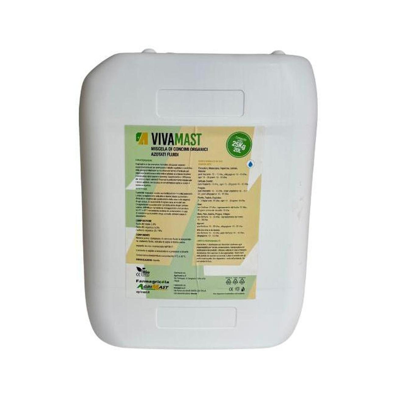 Vivamast Bio-Promotore Organico per la Vitalità del Suolo e delle Piante