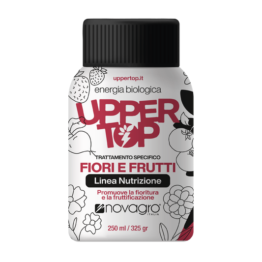 Upper Top - Trattamento Specifico Fiori e Frutti – Concime Biologico Liquido a Base di Alghe Brune