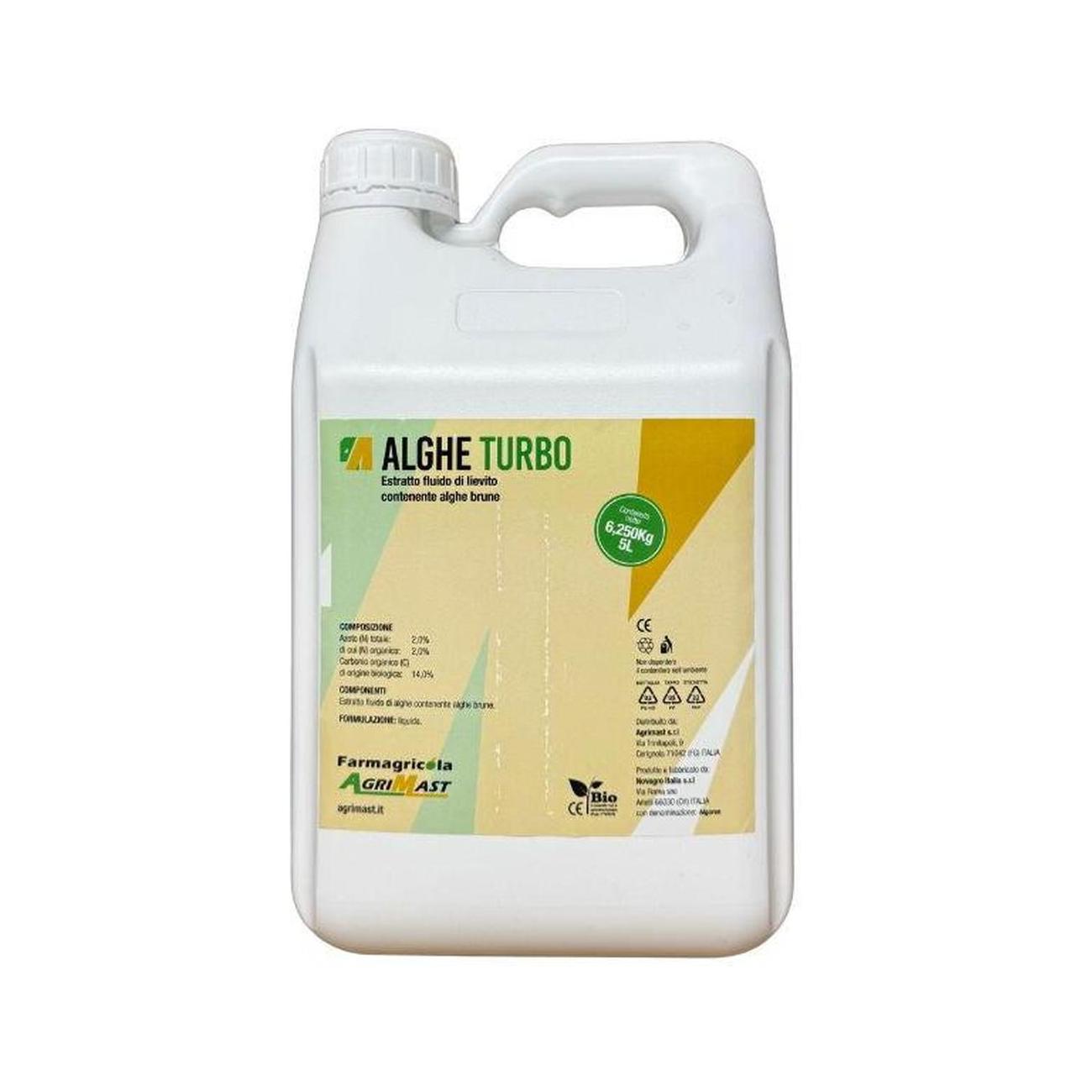 Alghe Turbo catalizzatore nutrizionale con attività fitostimolante a base di alghe