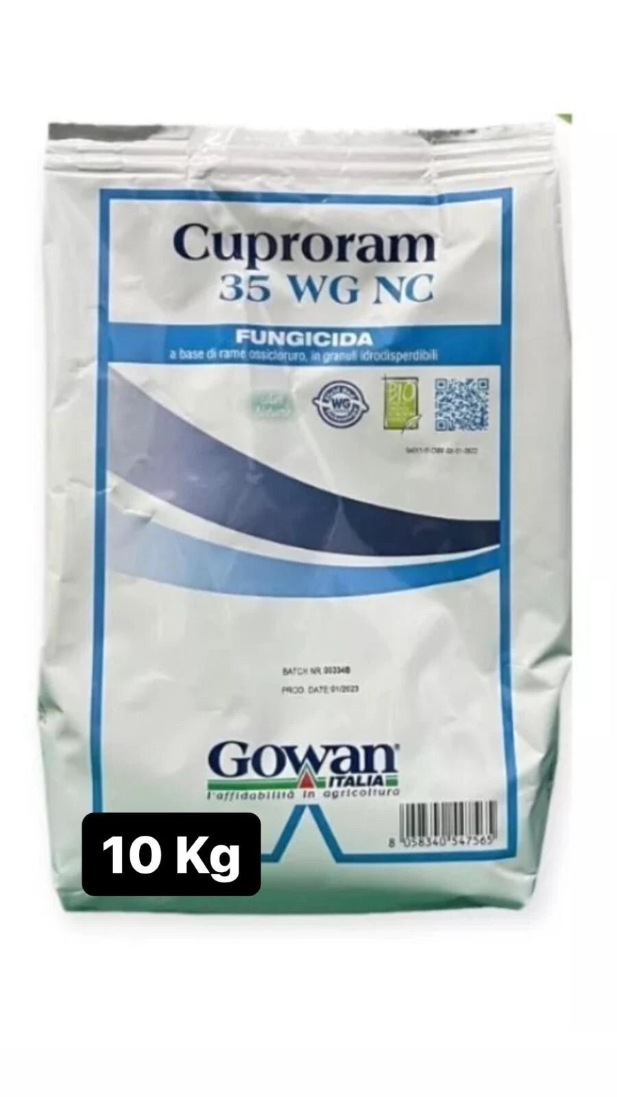 Cuproram® 35 WG Blu - Fungicida rameico in granuli idrodispersibili